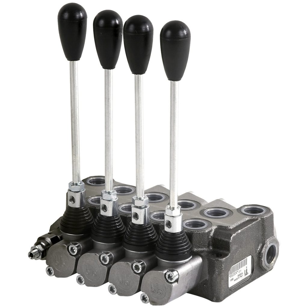 VIRZIENA REGULĒŠANAS VĀRSTS 1/2 4-SPOOL 2 DARBĪBAS
