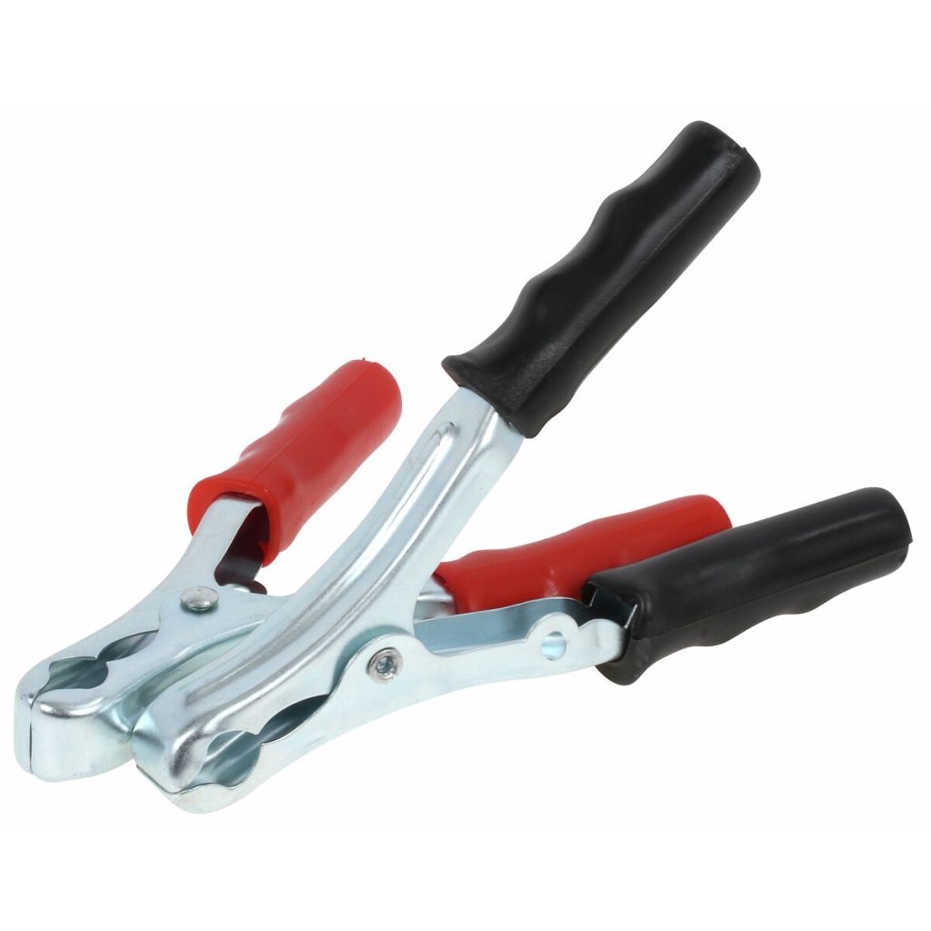 Baterija clampa pair 90a melns+sarkans