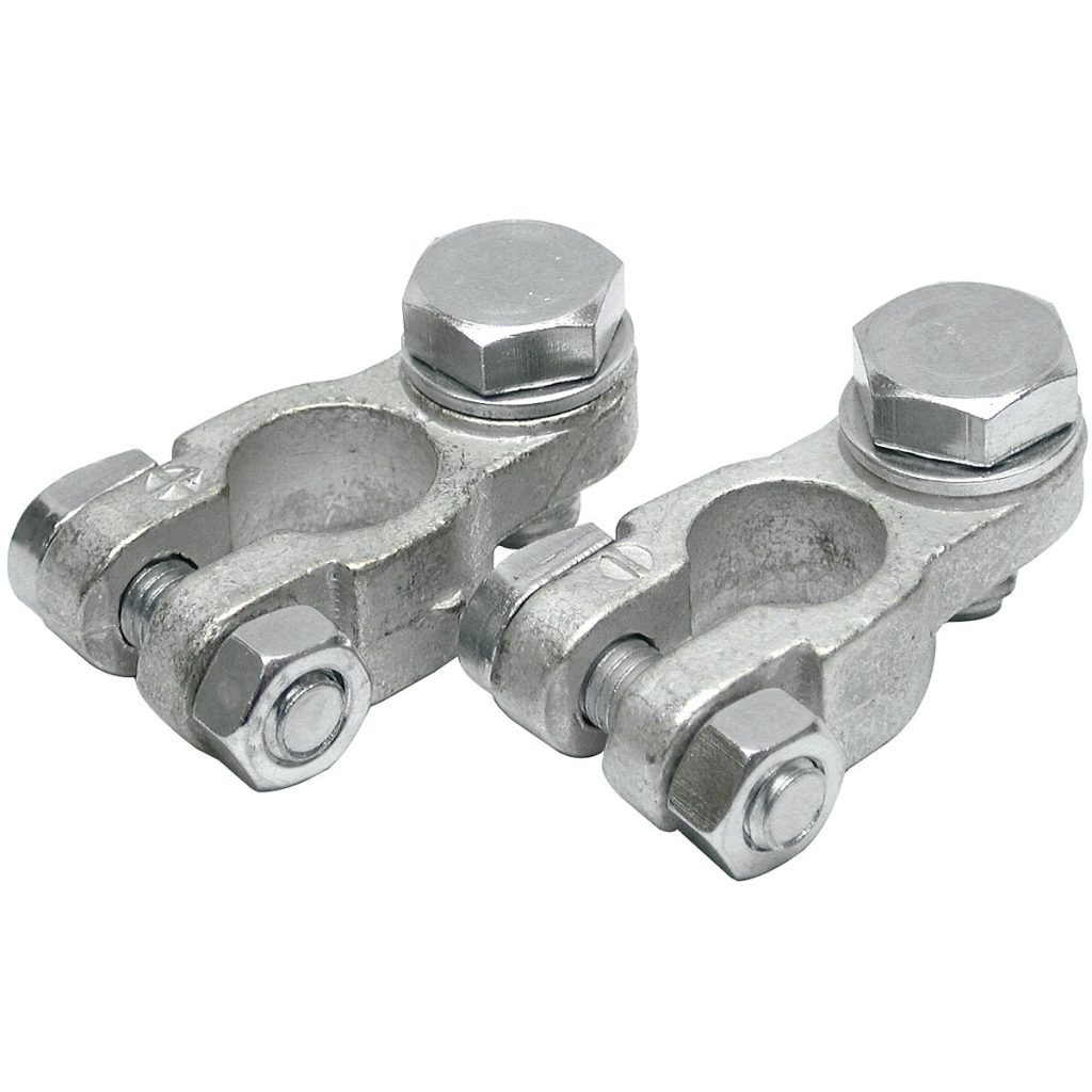 Baterija clampa komplekts ar skrūvi+/-10mm blisteris