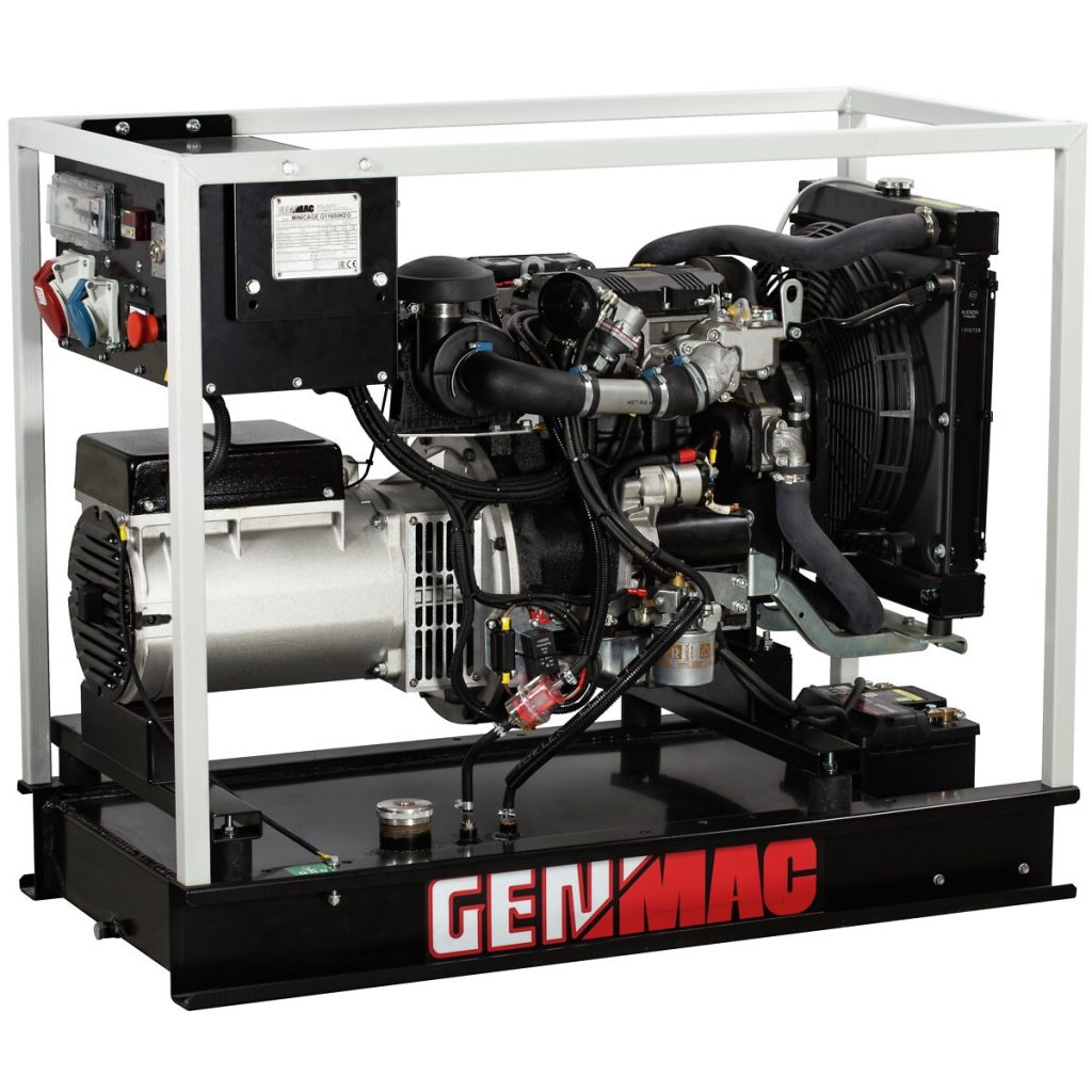 Ģenerators 9,4 kW 400/230 V, MiniCage G11600KEO, dīzeļdzinējs