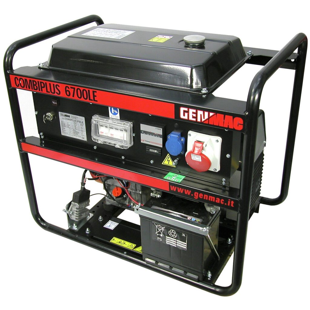 ĢENERATORS COMBIPLUS 5,2KW 6700LE (DĪZEĻDEGVIELA)