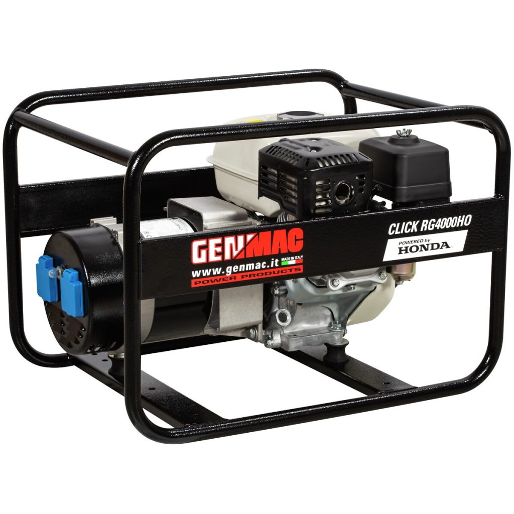 Ģenerators 3,1kw 230v click rg4000ho bensa honda