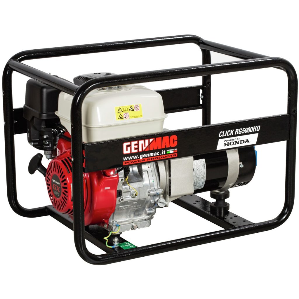 Ģenerators 4,1kw 230v click rg5000ho benzīna honda