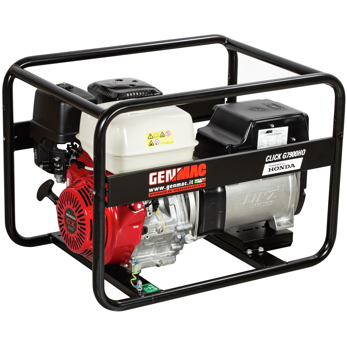 Generator 6,4kw 400 / 230v click g7900ho bensa ho