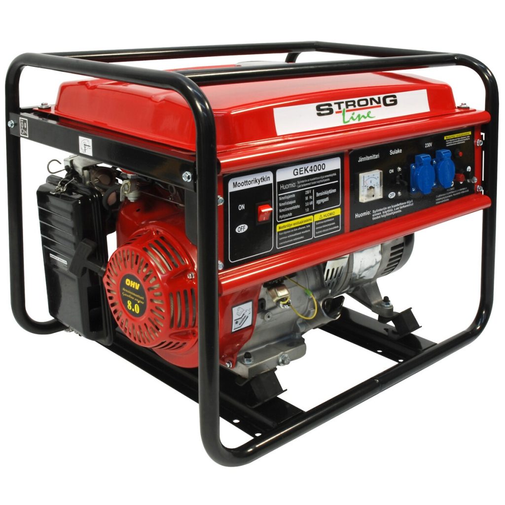 BENZĪNA ĢENERATORS 4 TAKTU 3000W