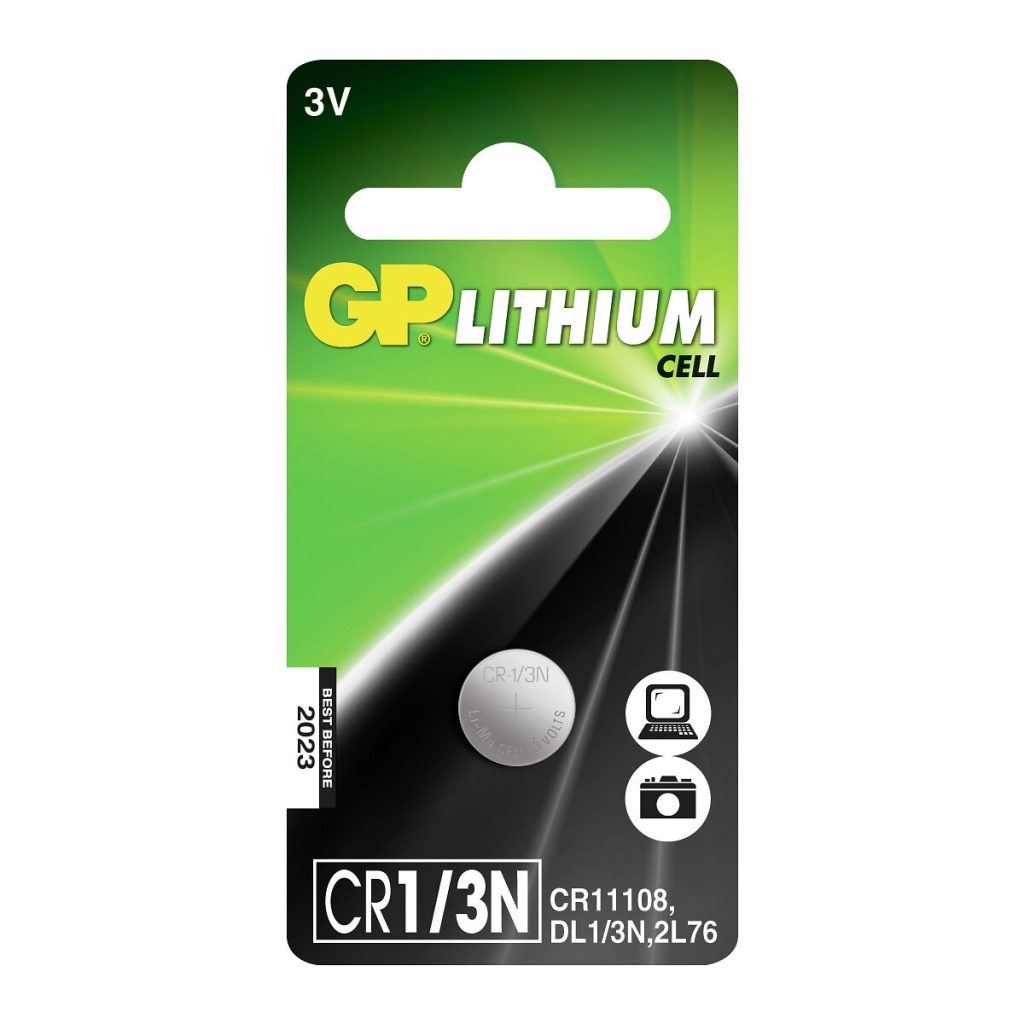 Lodīšu baterija 3v cr1/3n litija 1 gab.