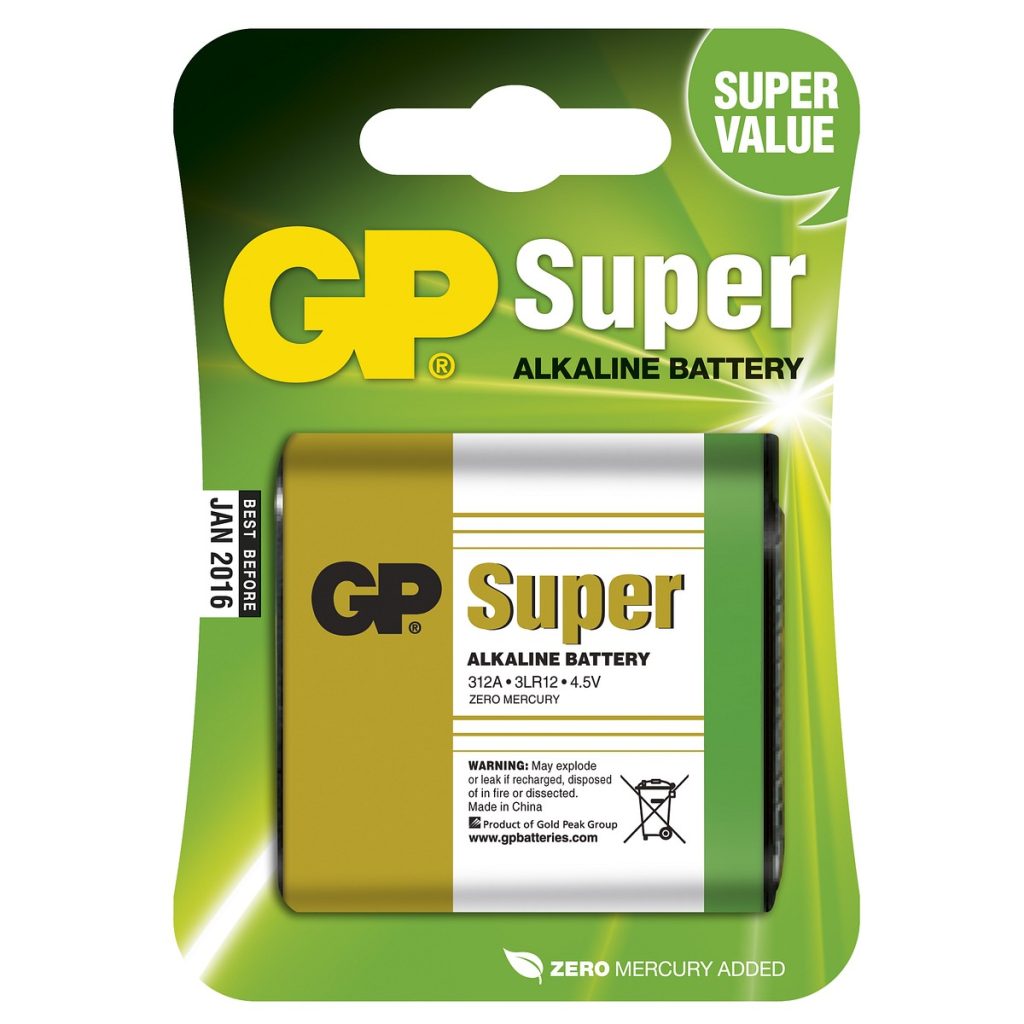 AKUMULATORS SUPER 4,5V 312A/3R12 1 GAB.