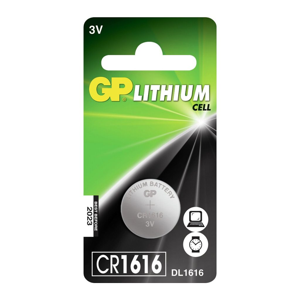 Lodīšu baterija 3v cr1616 litija 1 gab.
