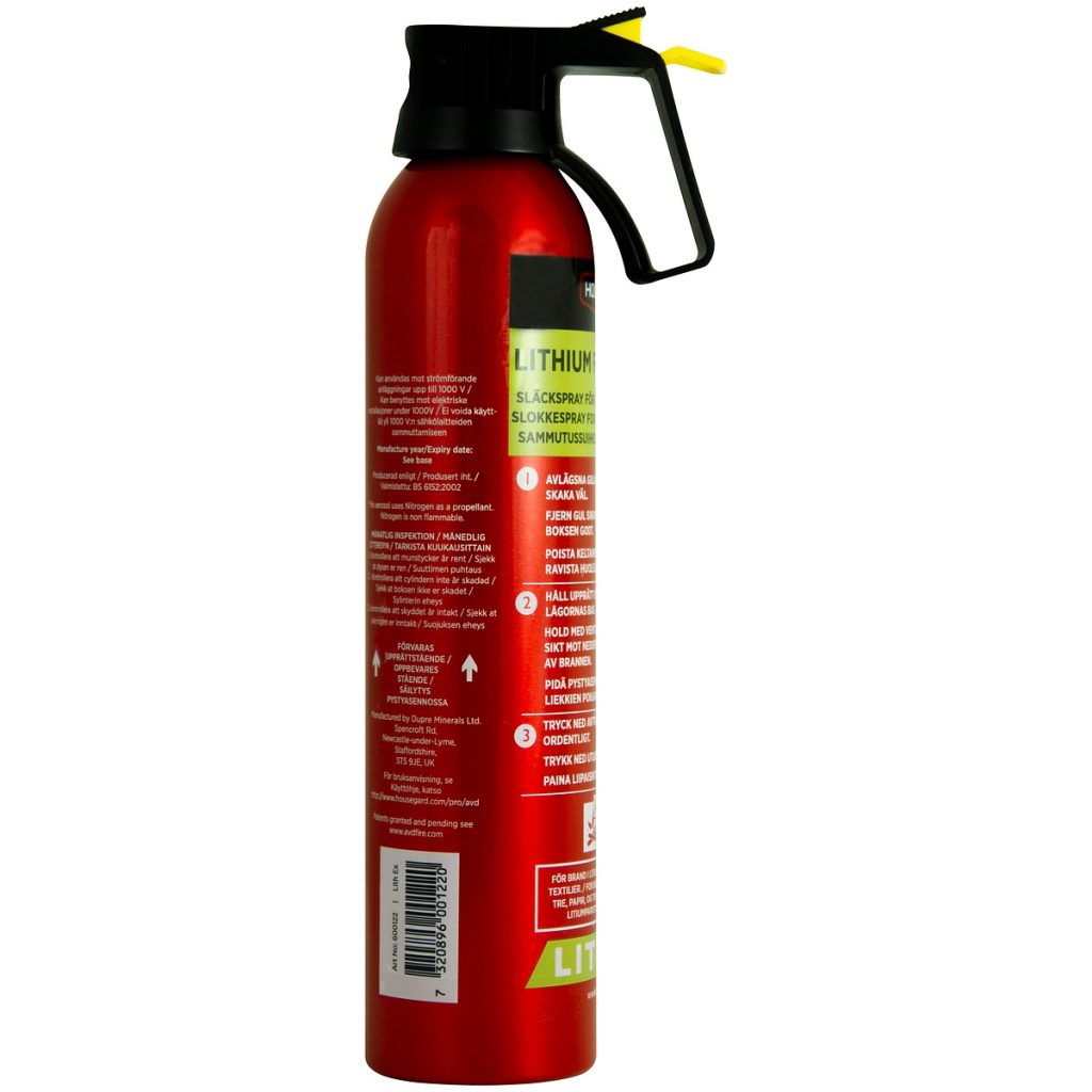 Litija ugunsdzēsības aizbāzniņš 500ml