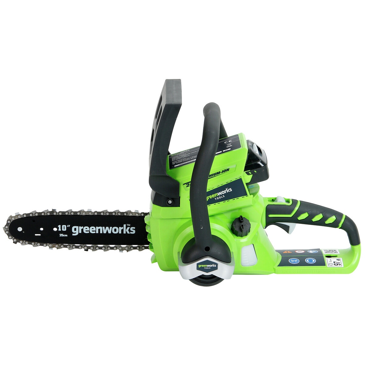 ĶĒDES ZĀĢIS 24V LI-ION 2AH + LĀDĒTĀJS /25CM ASMENS ASMENI