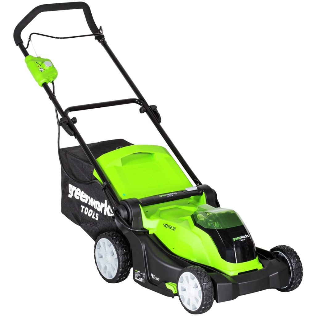 Zāles pļāvējs 40v li-ion 4ah + lādētājs 41cm