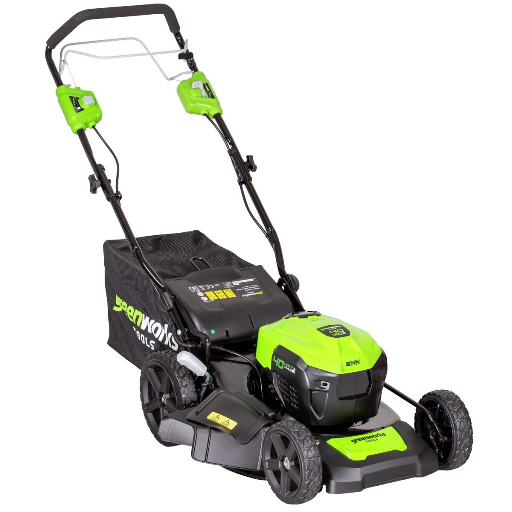 ZĀLES PĻĀVĒJS 40V 46CM PAŠPR.LI-ION 4AH+LĀDĒTĀJS