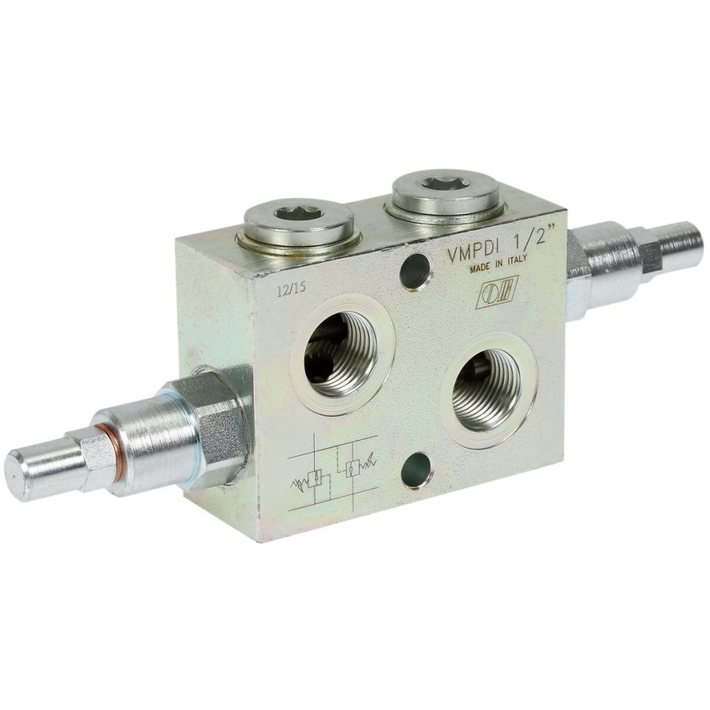 Divkāršais spiediena vārsts 1/2 vmpdi 10-180bar