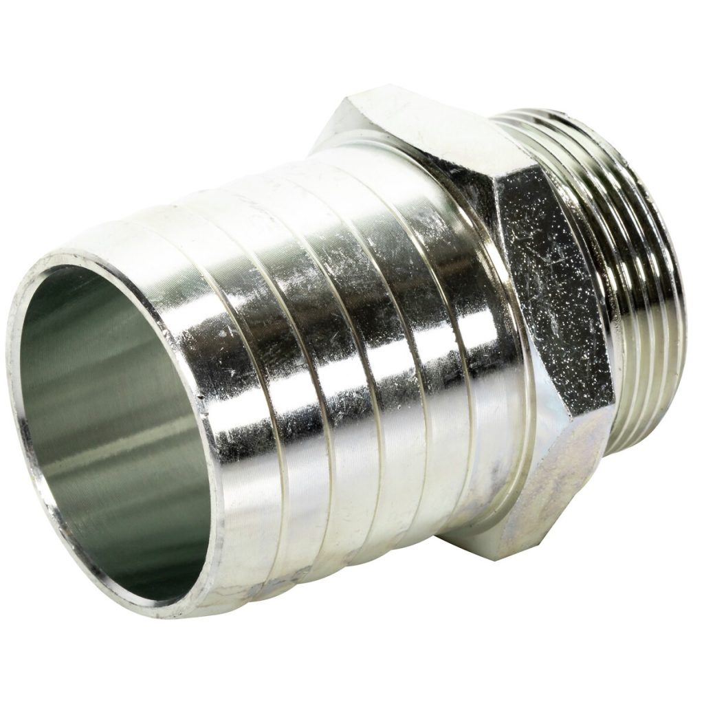 SŪKŠANAS SAVIENOJUMS BSP 1,1/2-51 MM TAISNS ĀRĒJAIS SAVIENOJUMS (male)