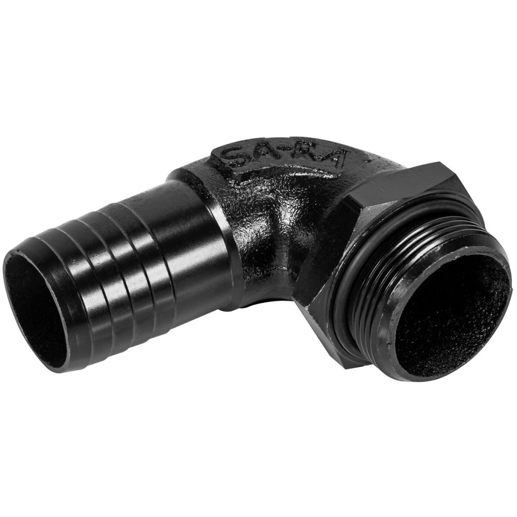 SŪKŠANAS SAVIENOJUMS BSP 1.1/2-38MM 90 ĀRĒJAIS