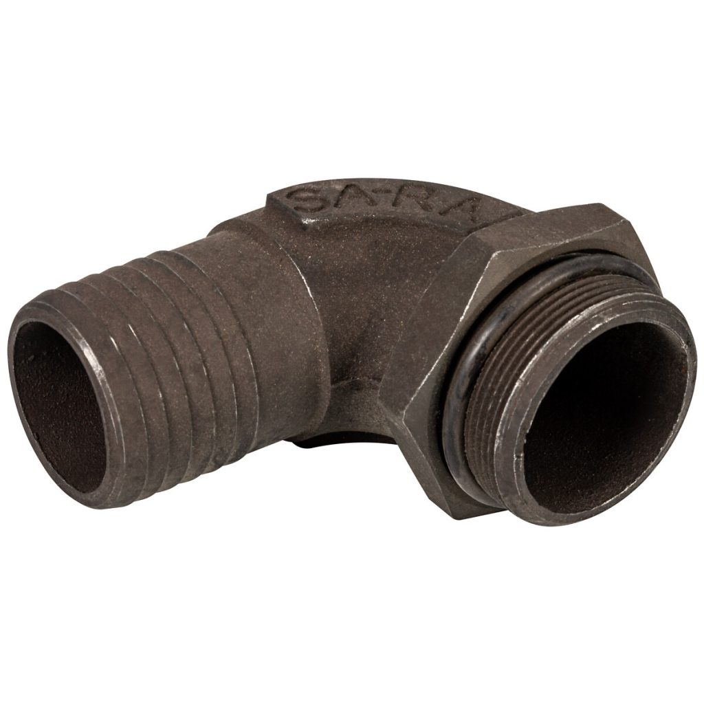 SŪKŠANAS SAVIENOJUMS BSP 2-51MM 90 ĀRĒJAIS