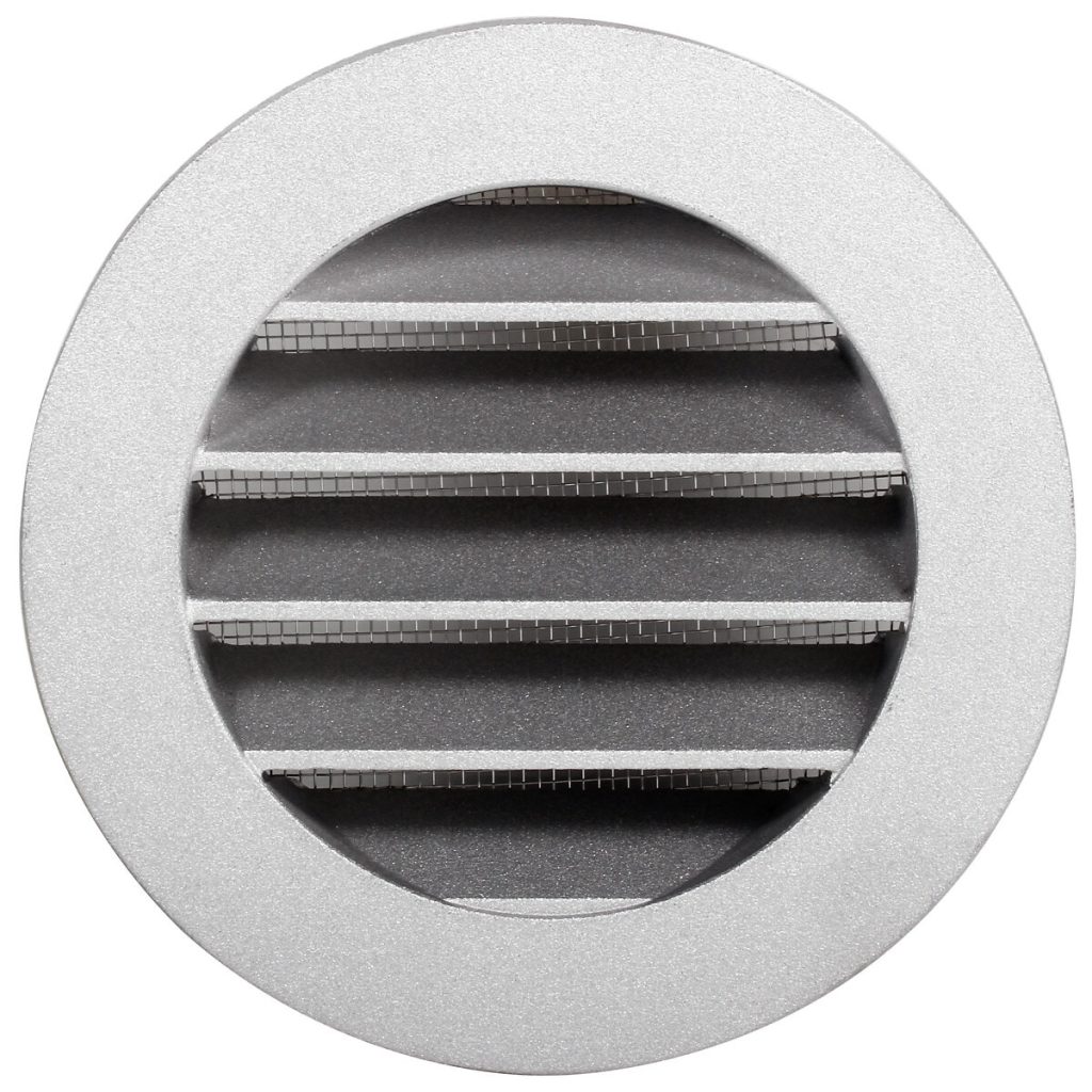 Vent vāks pv 100mm apaļš alumīnija