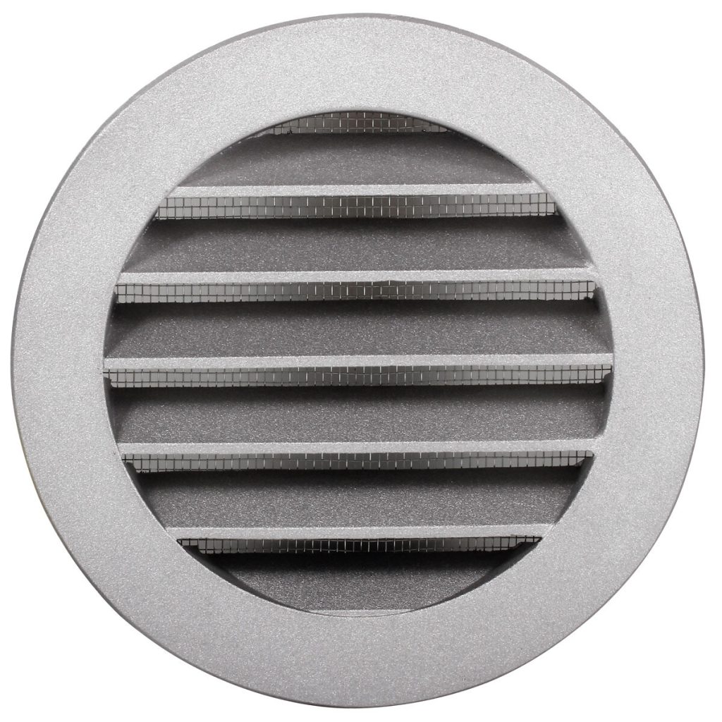 Vents vāks pv 125 mm apaļš alumīnija