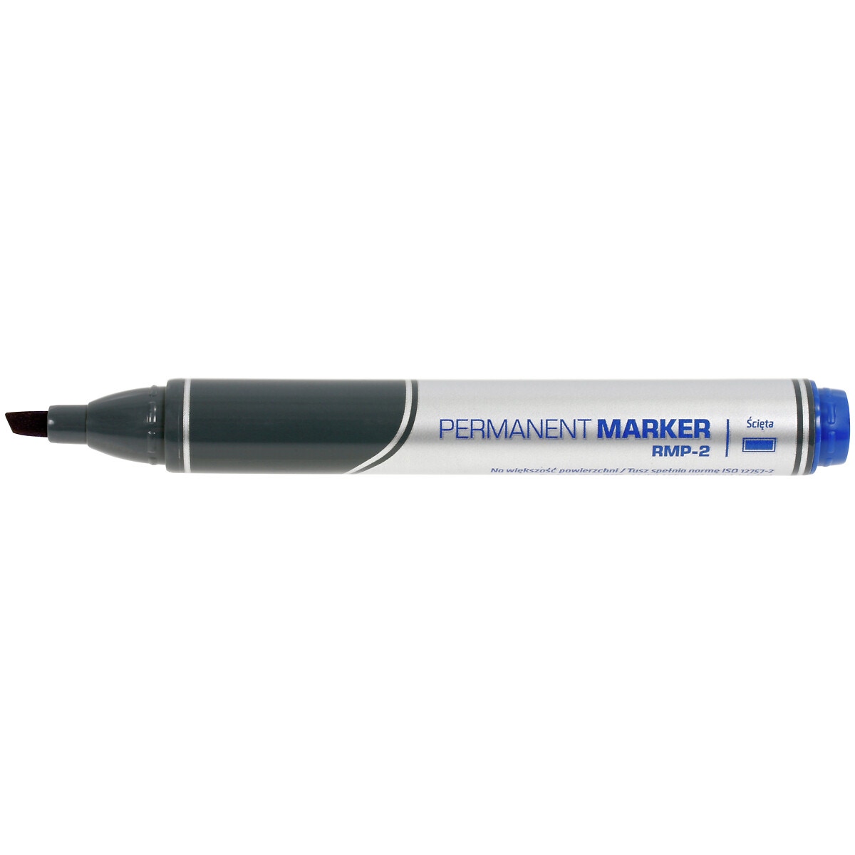 PASTĀVĪGAIS MARĶIERIS ZILS 2-4 MM AR KALTU GALU