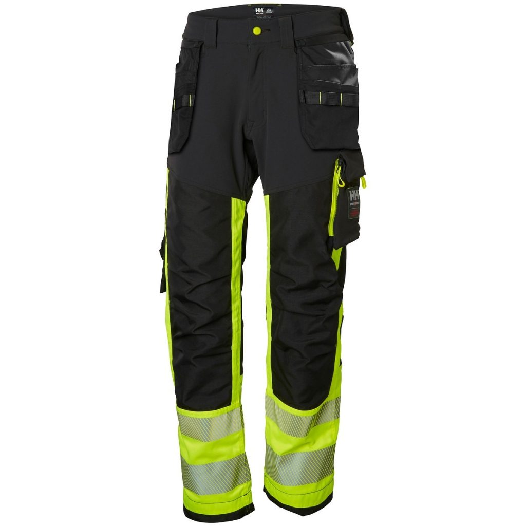 Garās bikses stieptas ar kabatas kabatām d104 icu fl.dzeltens