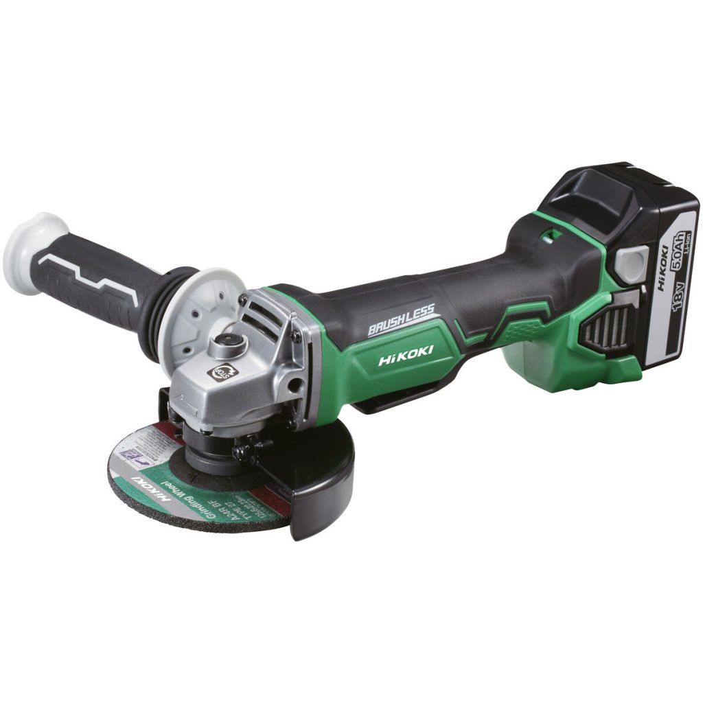 125mm leņķa slīpmašīna 18v g18dbbal 5,0ah hsc