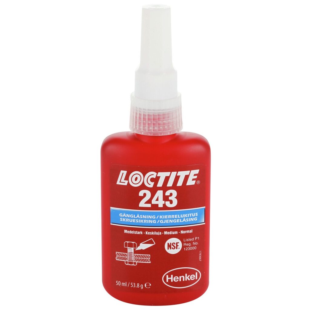 Vītņu fiksators normāls 243 50ml