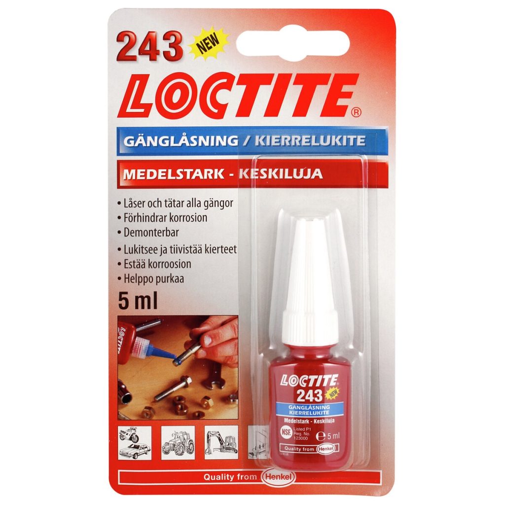 Uzgrieznis/skrūves fiksators normāls 5ml 243