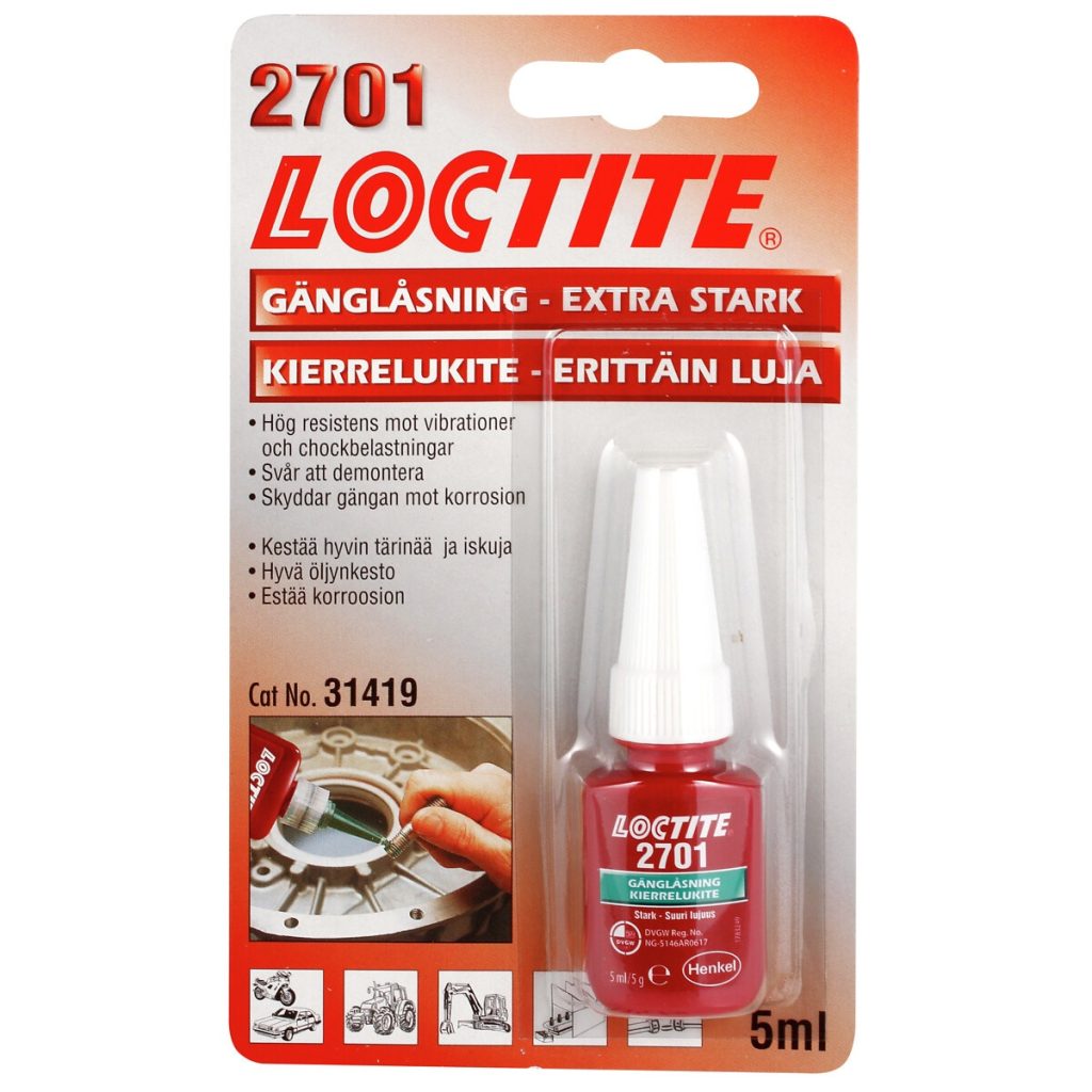 Thread locker strong 2701 5ml