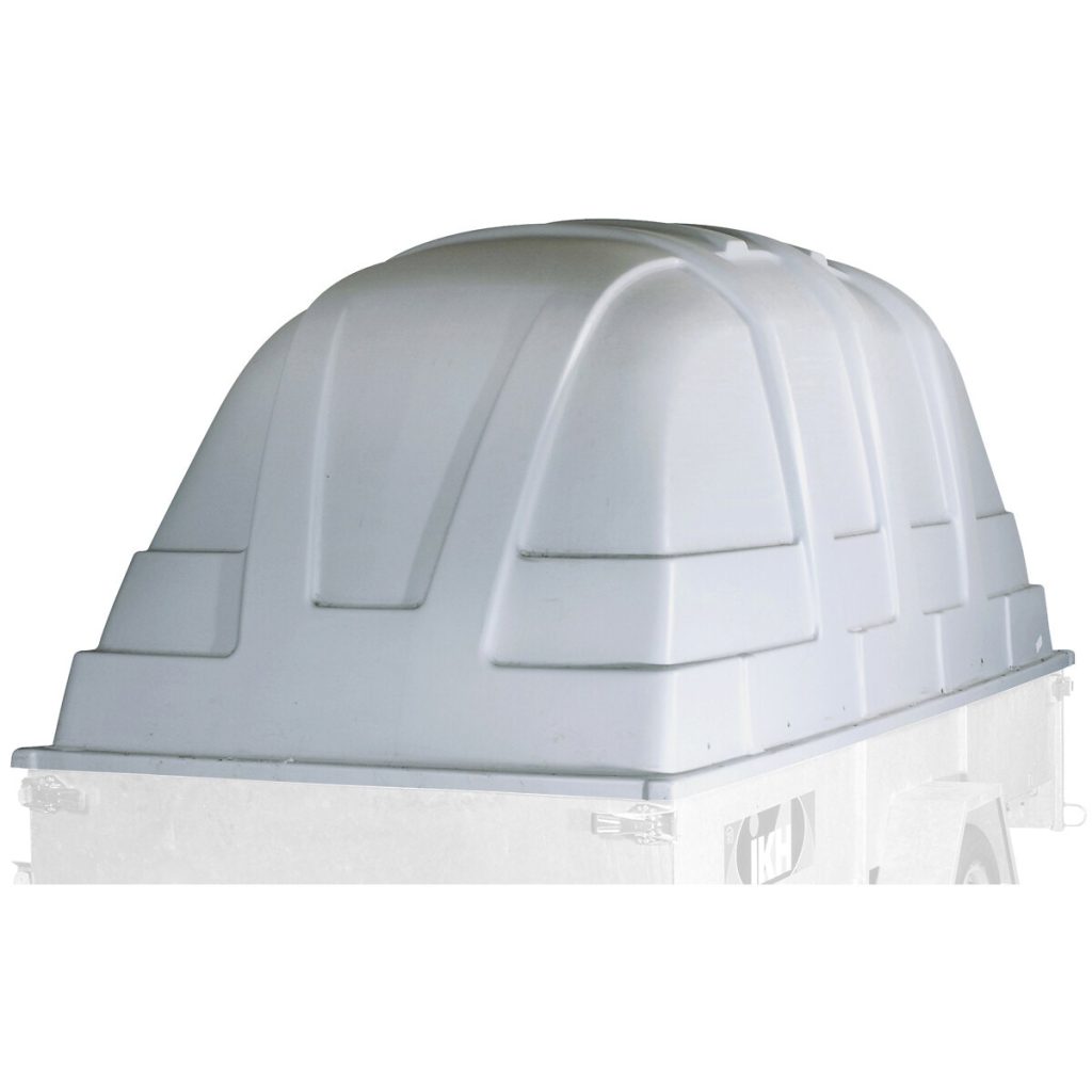 PIEKABES PĀRSEGS 326X150X125 PELĒKS JAXAL (HDPE)