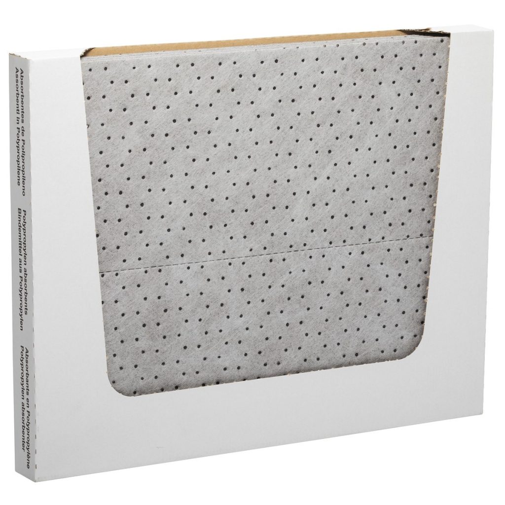 Absorbējoša loksne kaste 40x50cm universāla 10kpl