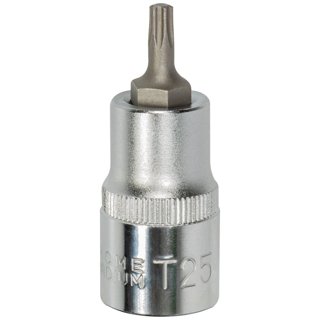 TORX BITU LIGZDA 1/2" S2 T25