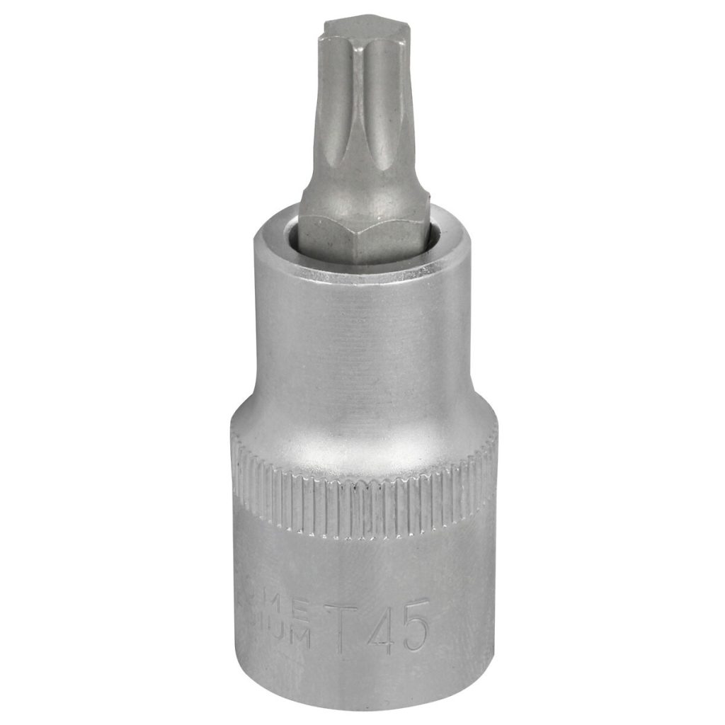 TORX BITU LIGZDA 1/2" S2 T45