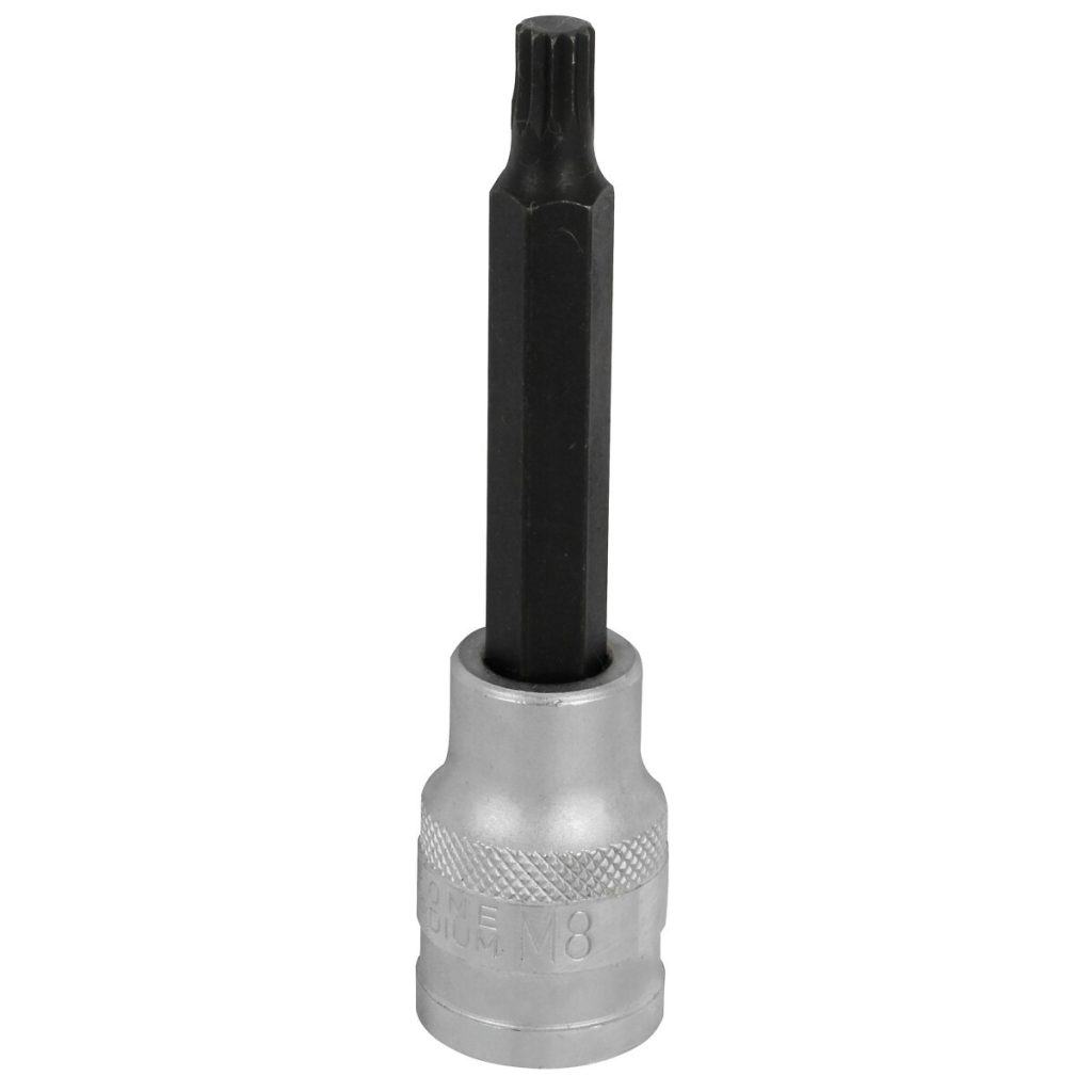 UZGAĻA 1/2" 12 ZVAIGŽŅU 8 MM 100 MM