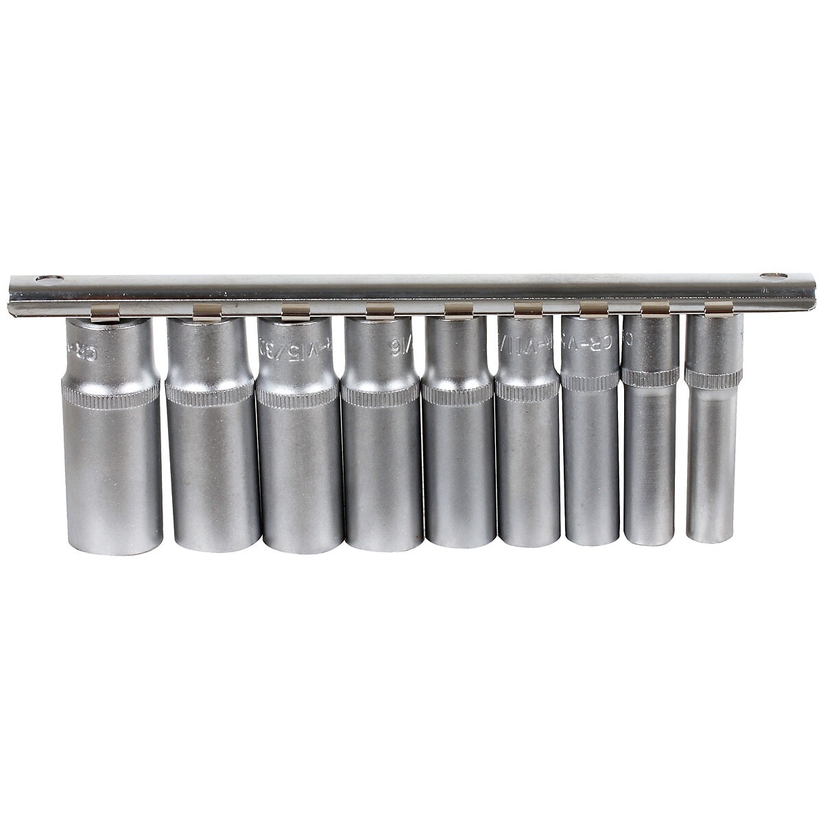 MUCIŅU KOMPLEKTS 1/4″ 1/4″-9/16″ 9GAB 12PT GARŠ