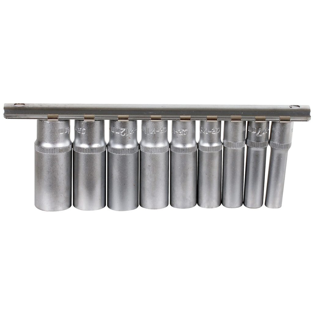 MUCIŅU KOMPLEKTS 1/4" 6-14MM 9GAB 12PT GARŠ