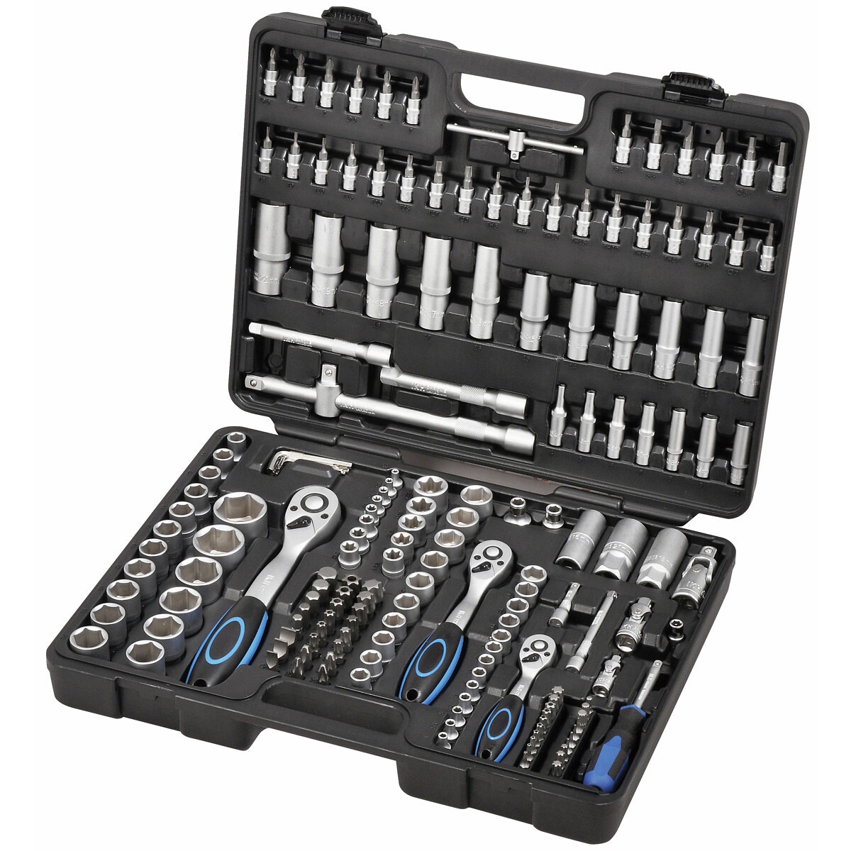 1/4", 3/8" UN 1/2" LIGZDU KOMPLEKTS 172 GAB.