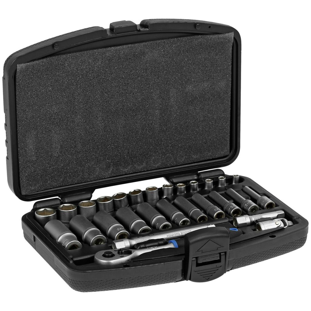 MUCIŅU KOMPLEKTS 1/4" 28 GAB. 4-14 MM ĪSS UN DZIĻŠ