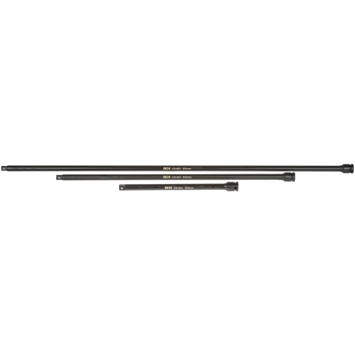 PAGARINĀTĀJU KOMPLEKTS 1/2" 300/600/900 MM