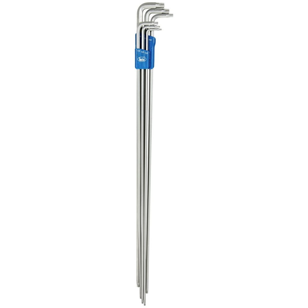 GARAIS TORX ATSLĒGU KOMPLEKTS 6 GAB. T20-T50 JUMBO 600 MM