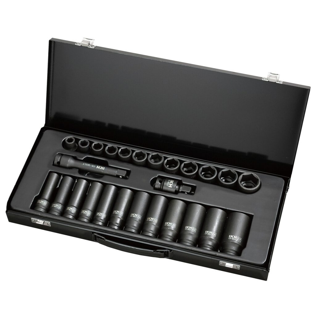 1/2" 26 DETAĻU TRIECIENA LIGZDU KOMPLEKTS