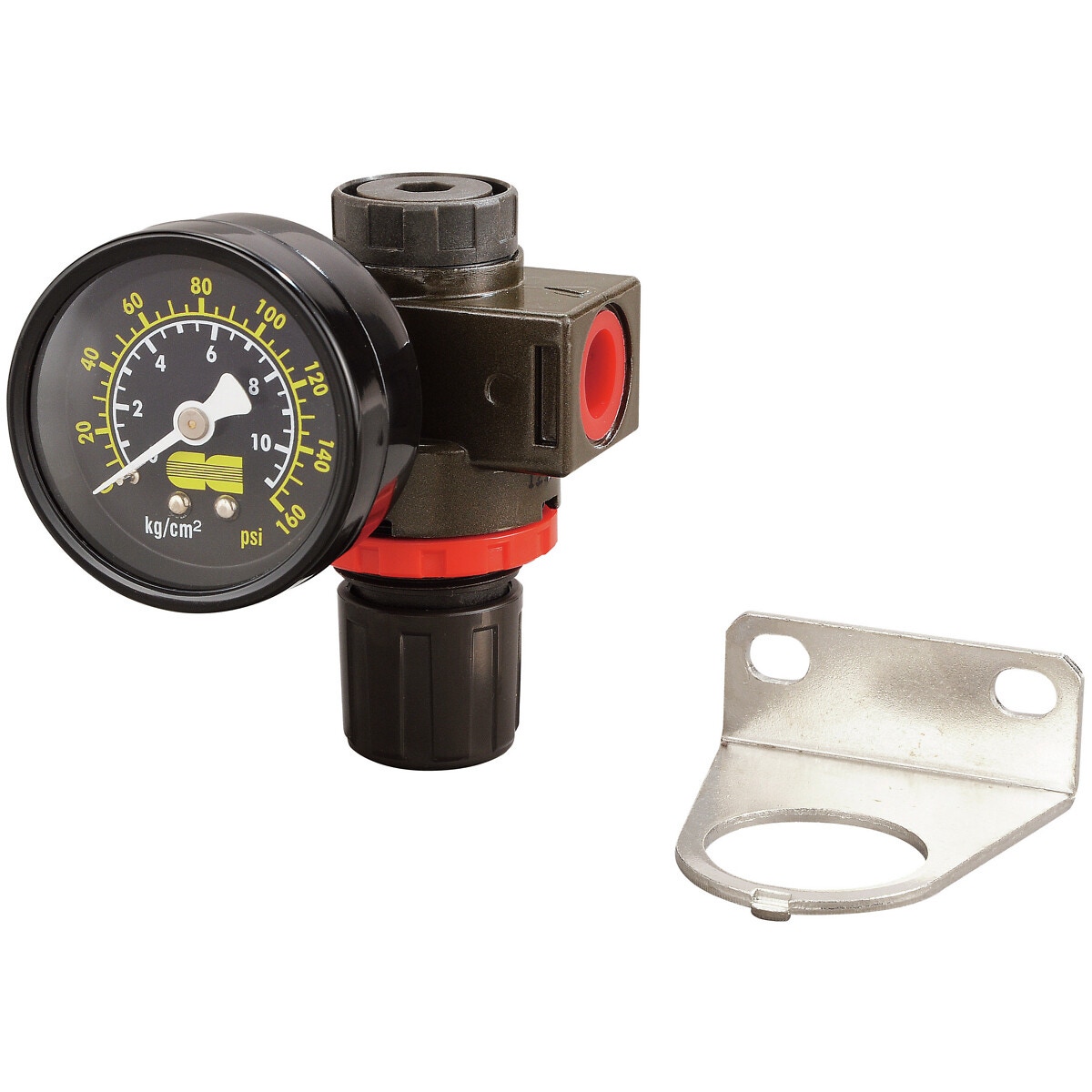 Spiediena regulators ar manometru r 3/8"