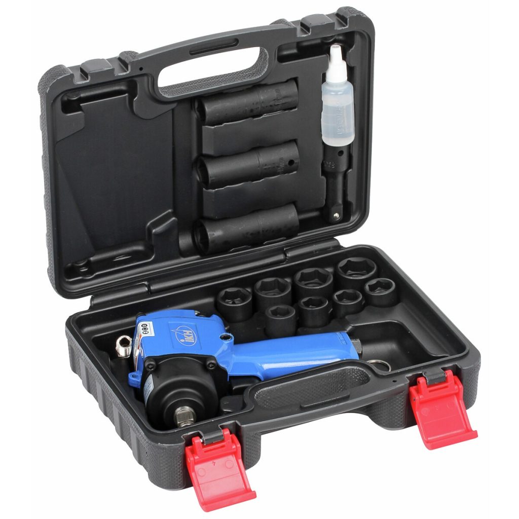 Triecienatslēgas komplekts 1/2" mini 610nm 14-24mm ligzdas