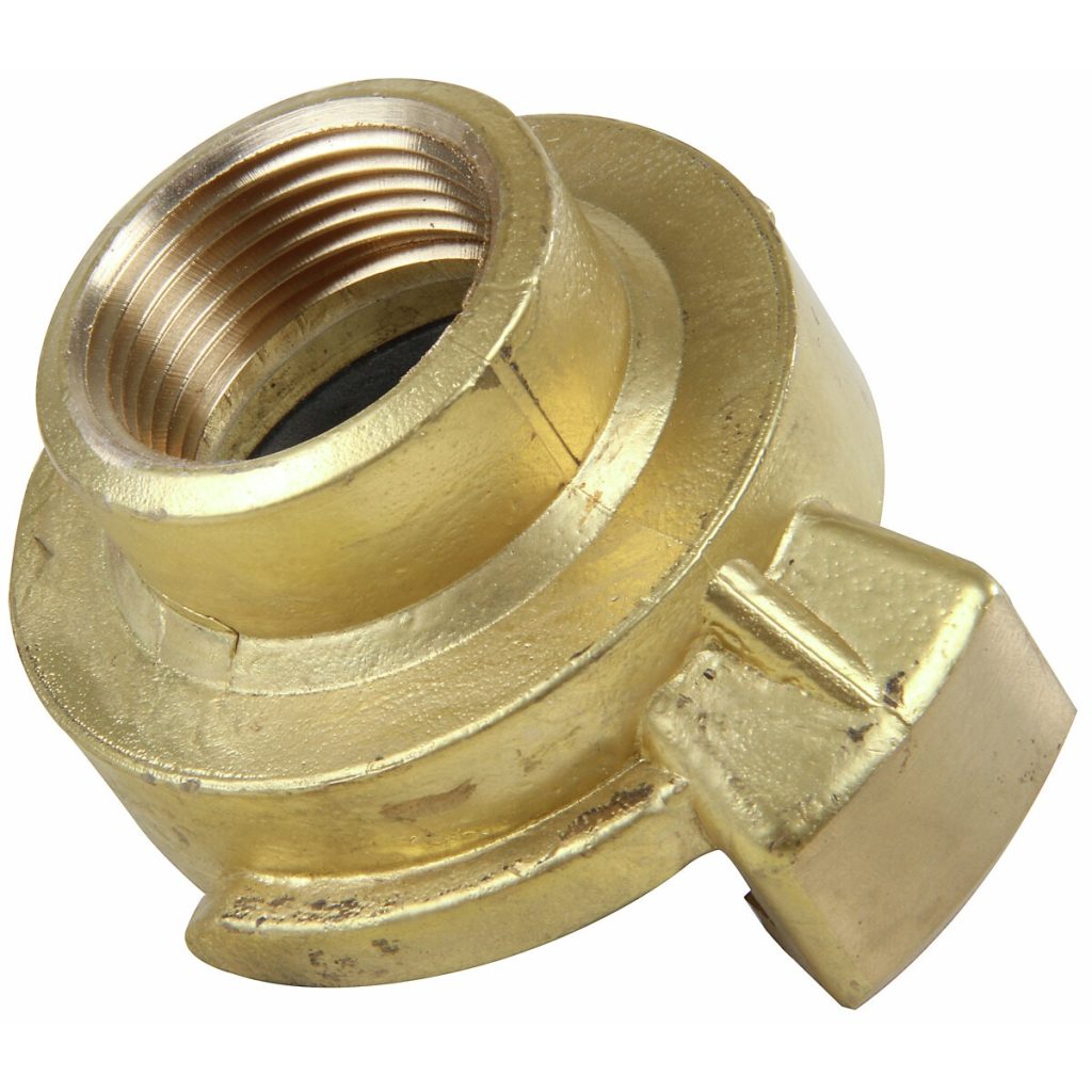 Claw coupling 2″ iekšējā vītne 1″ misiņš