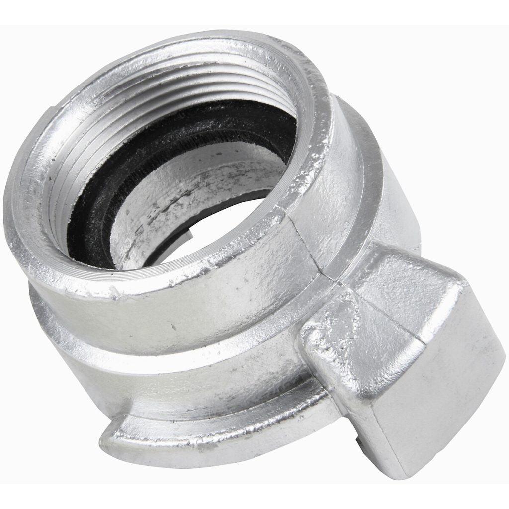 Claw coupling 2″ iekšējā vītne 1 1/2″ alumīnija