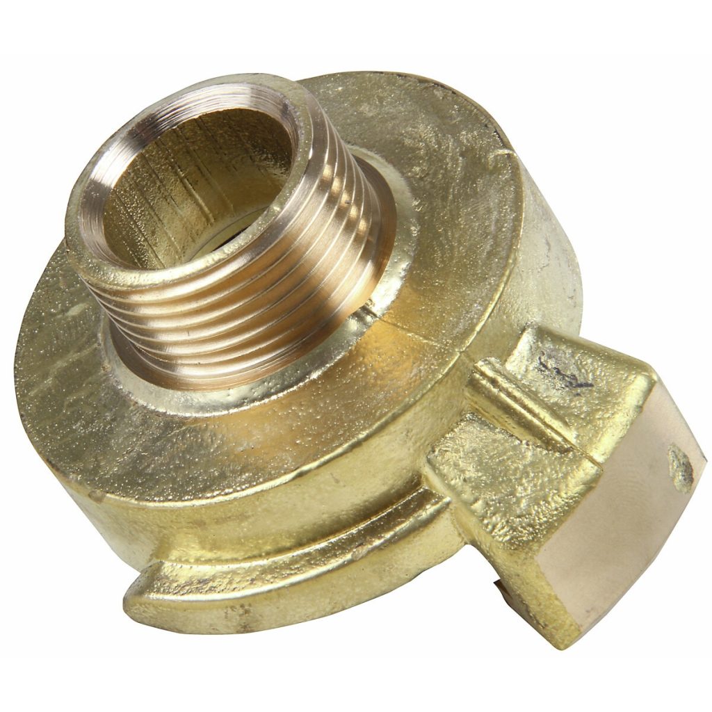 Claw coupling 2″ ārējā vītne 1″ misiņš