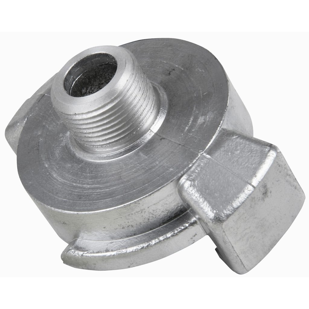 Claw coupling 2″ ārējā vītne 3/4″ alumīnija