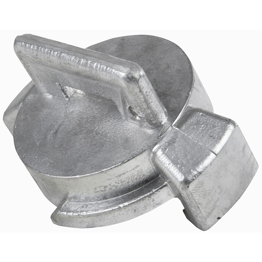 Claw coupling vāciņš 2″ alumīnijs