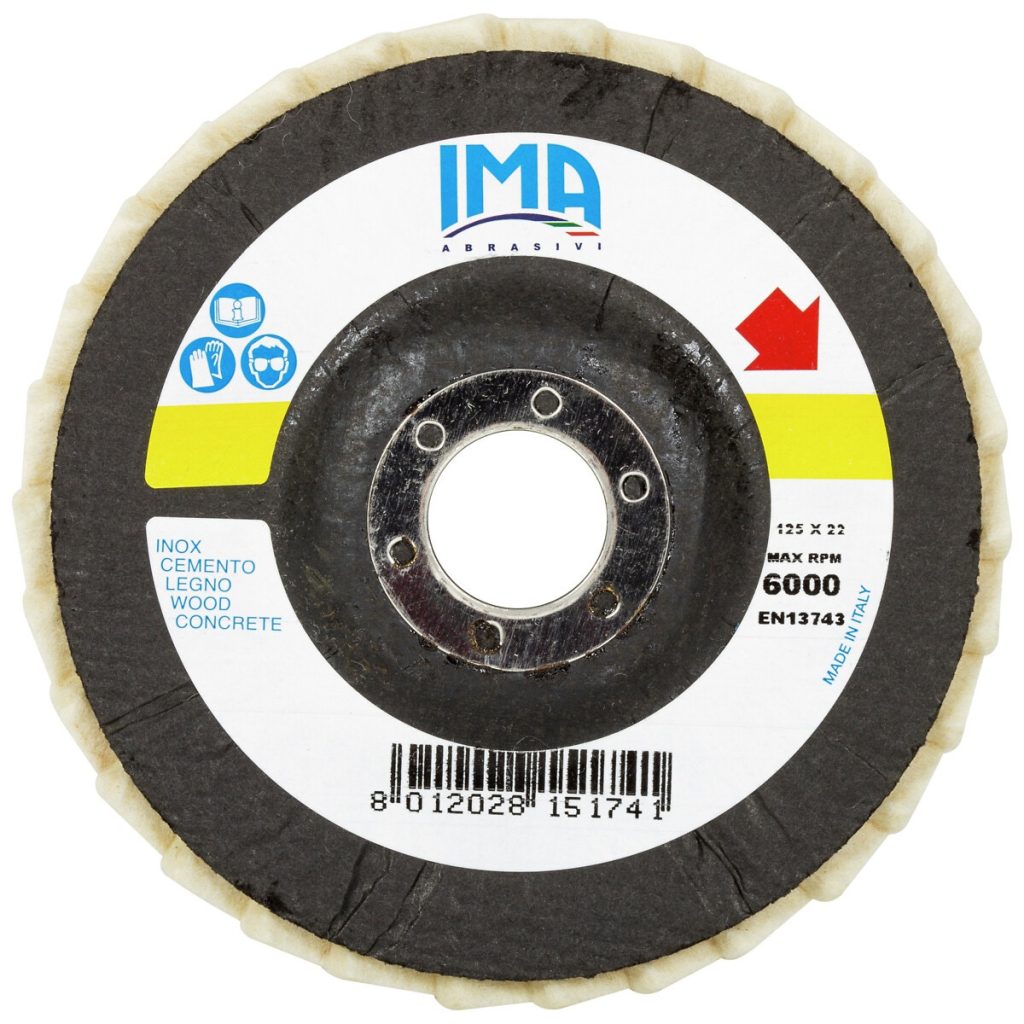 Pulēšanas disks 125×22 filcs