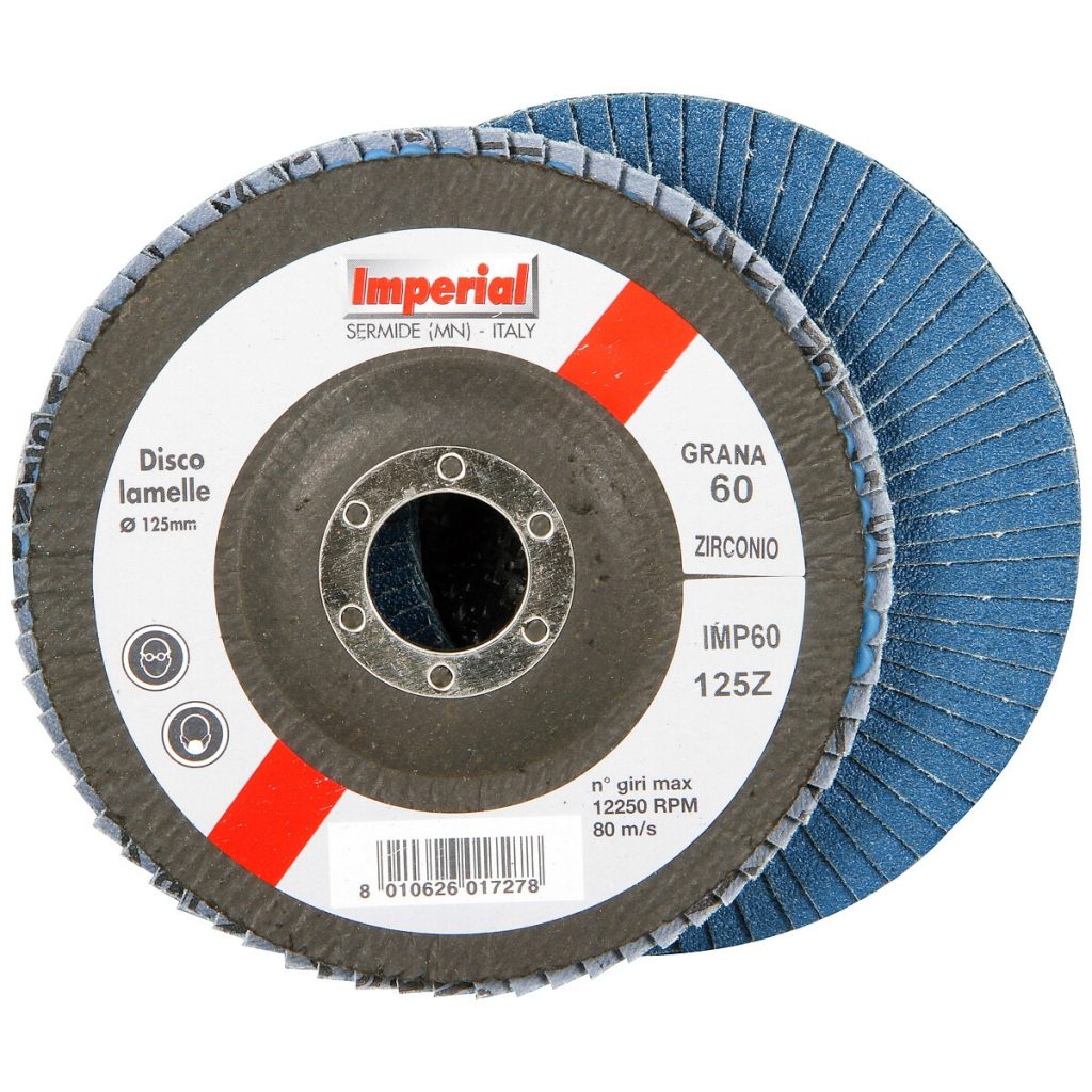 Lāpstiņu disks 125 mm g60 cirkona