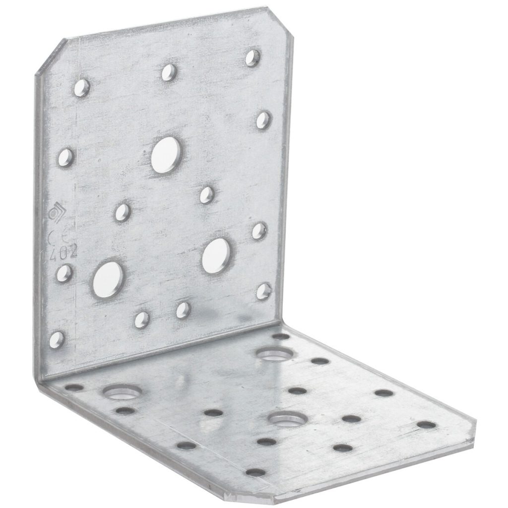Leņķa stiprinājums 105 × 105 × 90 × 3 mm